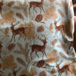 Handmade double fleece blanket